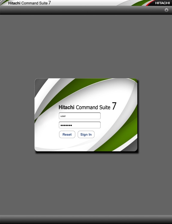 Hitachi Command Suite for iPad®