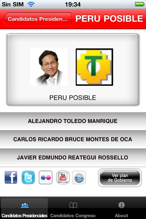 Elecciones Presidenciales Perú 2011 screenshot-3
