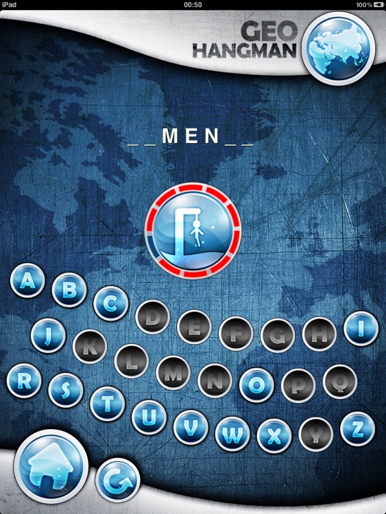 Geo Hangman HD screenshot-3
