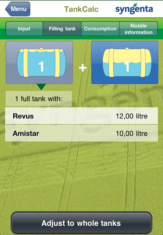 Syngenta TankCalc