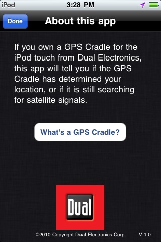 GPS Cradle Status Tool screenshot-3