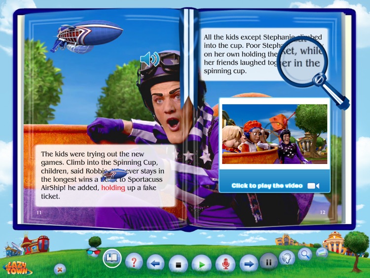 LazyTown's Friends Forever BooClip