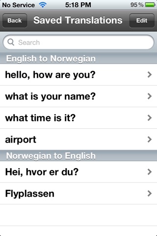 iSpeak Norwegian screenshot 2