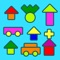 "Colorful Blocks" is an intellectual education app for young kids