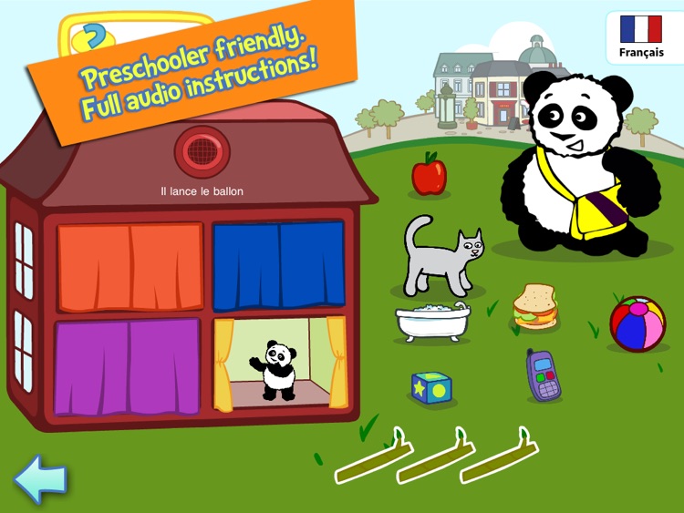 i Learn with Little Pim: French! HD - Best educational kids' early language fun learning games for children in preschool and kindergarten screenshot-3