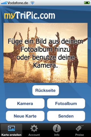 myTriPic Postkarten screenshot 2