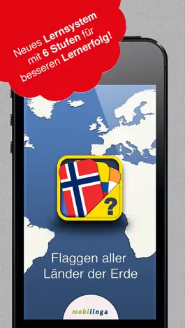 Game screenshot Flaggen und Länder der Erde lernen mit Quiz - Nationalflaggen aller Staaten aus Europa, Asien, Nordamerika, Südamerika und Afrika trainieren mod apk