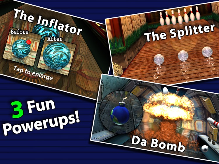Gutterball: Golden Pin Bowling HD Lite screenshot-3