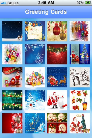 Merry Christmas Wishes screenshot 2