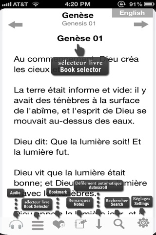 La Bible (Louise segond) + Audio screenshot 4