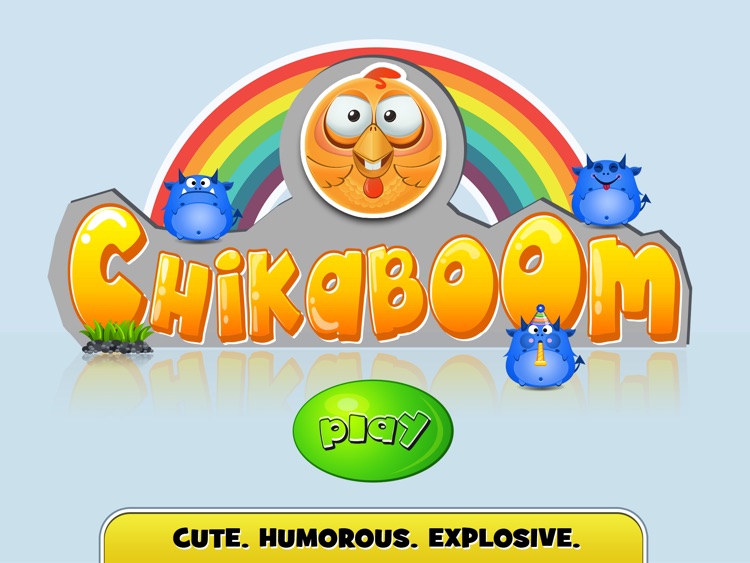 ChikaBoom HD - Drop Chicken Bomb, Boom Angry Monster, Cute Physics Puzzle for Christmas screenshot-4