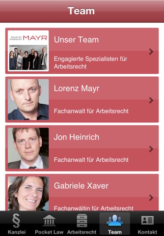MAYR - Kanzlei für Arbeitsrecht screenshot 4