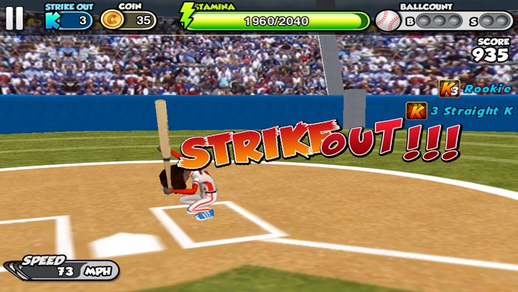 Flick baseball