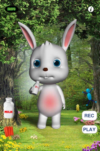 A Talking Baby Bunny for iPhone -  The  Talking Apps & Game screenshot 4