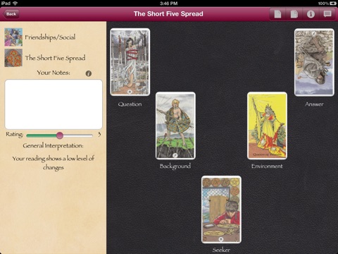 TarotDiary Free screenshot 2