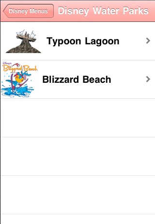 Disney Parks & Resorts Menus screenshot-3