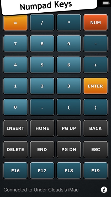 Blender KeyPad