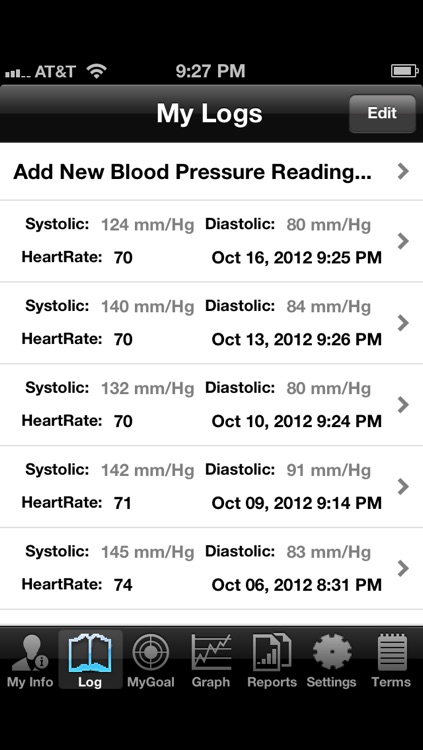 Blood Pressure Tracker - Pro Version screenshot-3