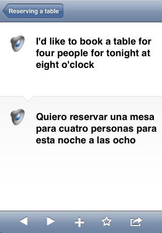 Collins English<->Spanish Phrasebook & Dictionary with Audio