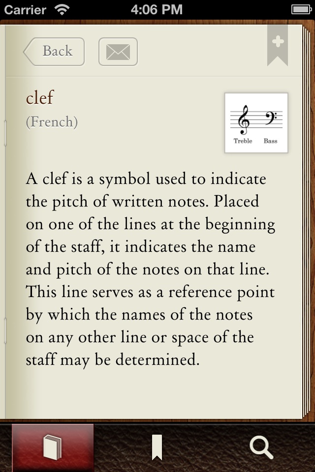 Musictionary Music Dictionary screenshot 2