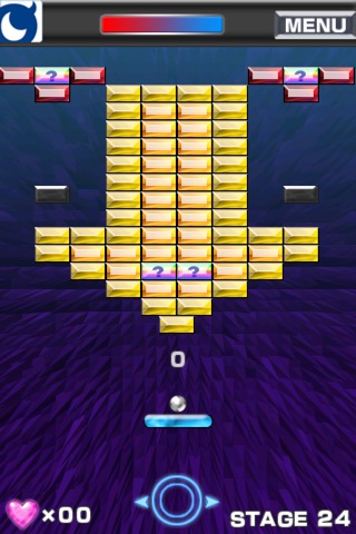 ブロック崩し for Mobage（モバゲー） screenshot 2