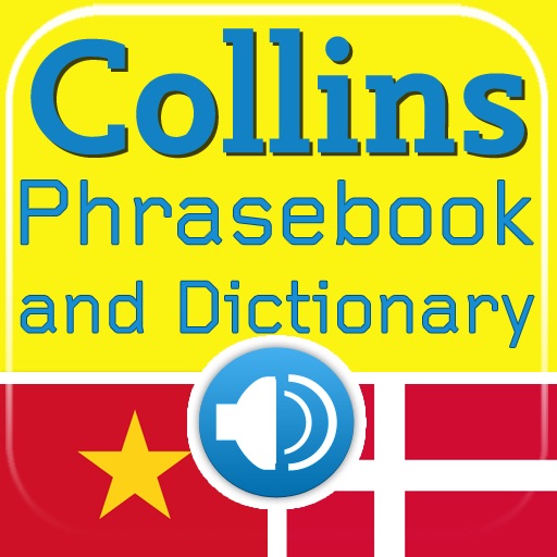 Collins Vietnamese<->Danish Phrasebook & Dictionary with Audio icon