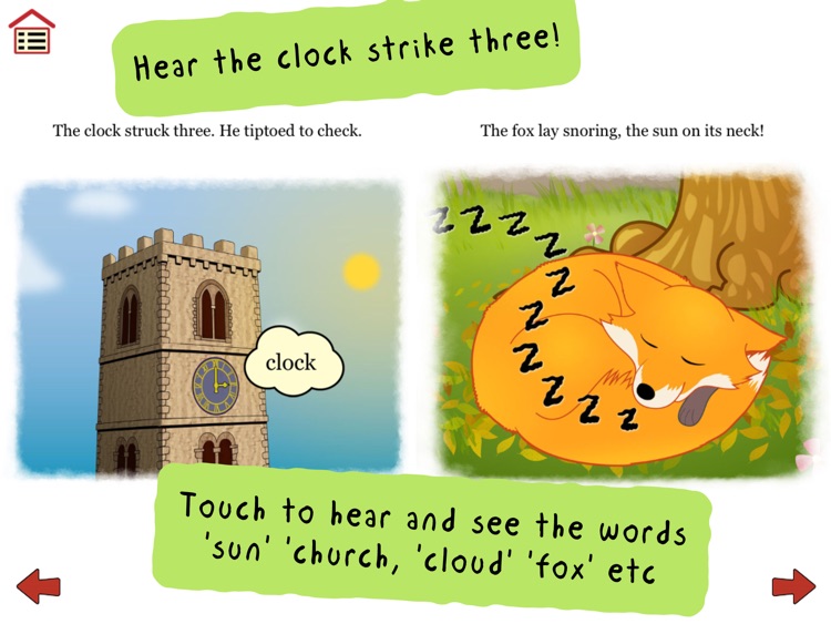 Ferdinand Fox’s Big Sleep - interactive rhyming story book app for kids