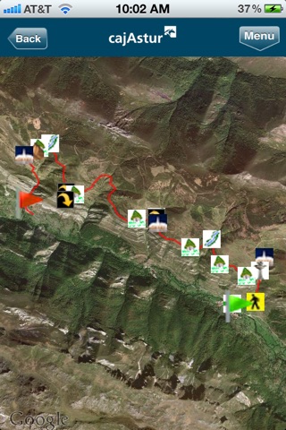 Rutas Cajastur screenshot 2