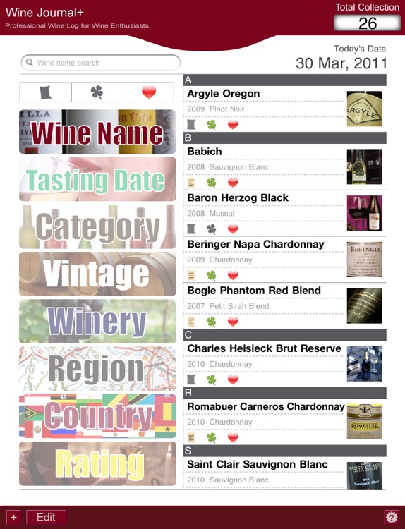 Wine Journal+ Professional Wine Log for Wine En...