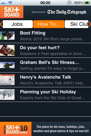 Ski + Board sponsored by The Daily Telegraph screenshot 4