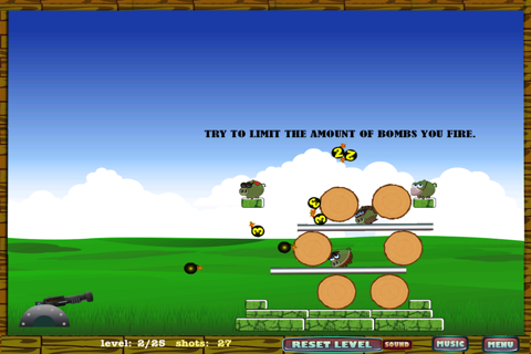 Cannon Bomb Shooter: Blast the Piggies! screenshot 3