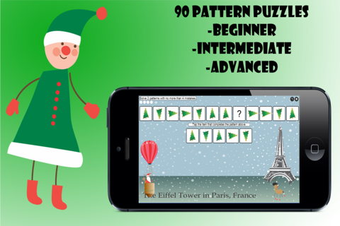 Kids Christmas Pattern Game by Corvid Apps screenshot 3
