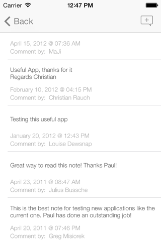 SAP Note Viewer for iPhone screenshot 4