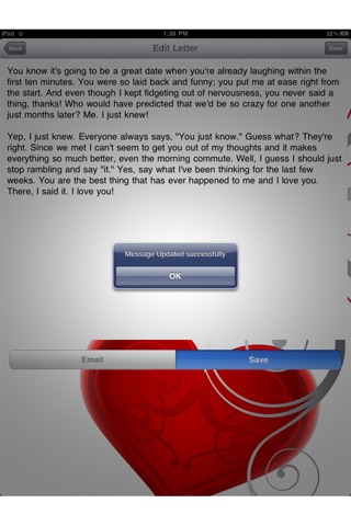 LoveEmails screenshot 3