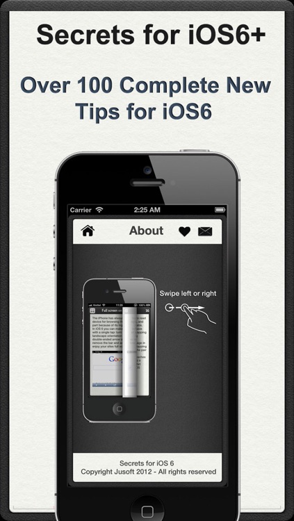 Secrets for iOS6 Free