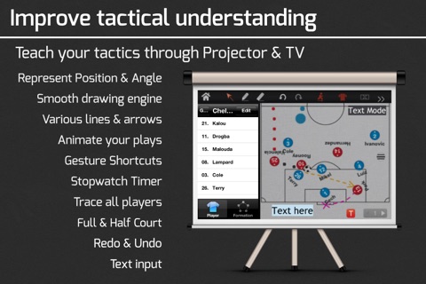 CoachNote Basketball & Netball : Sports Coach’s Interactive Whiteboard screenshot 3