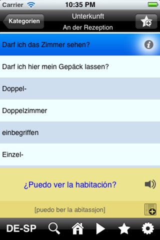 Spanisch Lernen & Sprechen Free screenshot 3