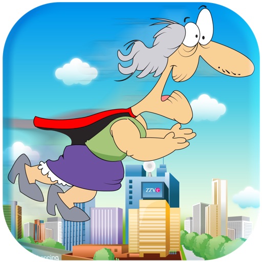 Super Granny Flapping Challenge  A Grandma Survival Adventure Game