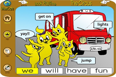 Book  Playtime The Circus Lite screenshot 2