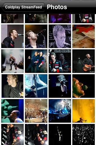 Coldplay Streamfeed screenshot 3