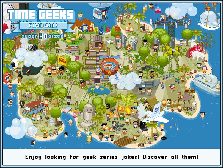 Time Geeks: Find All! HD