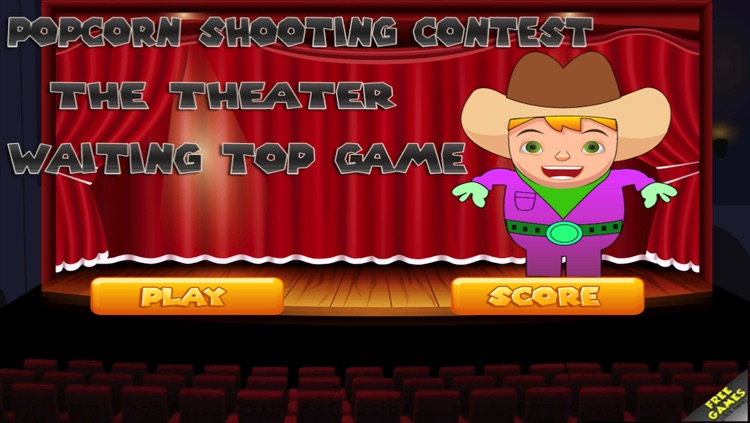 Popcorn shooting contest - the theater waiting top game - Free Edition