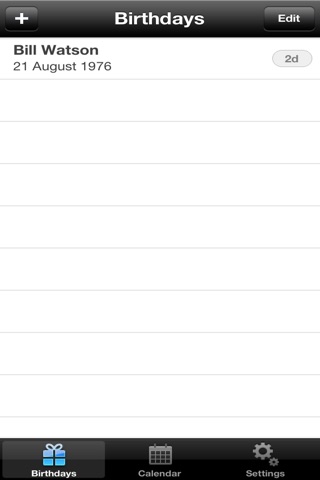 A Birthday Calendar Reminder - Important Date Track For Family & Friends FREE screenshot 2