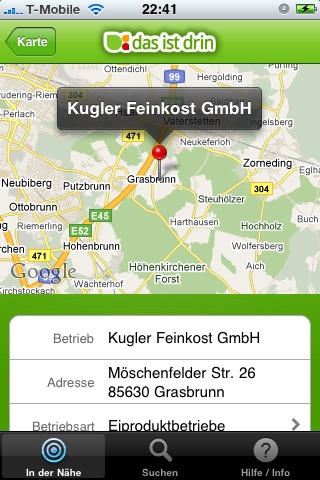 das-ist-drin Foodtracker screenshot 3