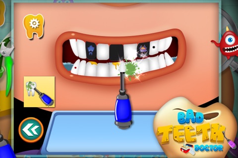 Bad Teeth Doctor - Kids Free Games For Fun screenshot 3