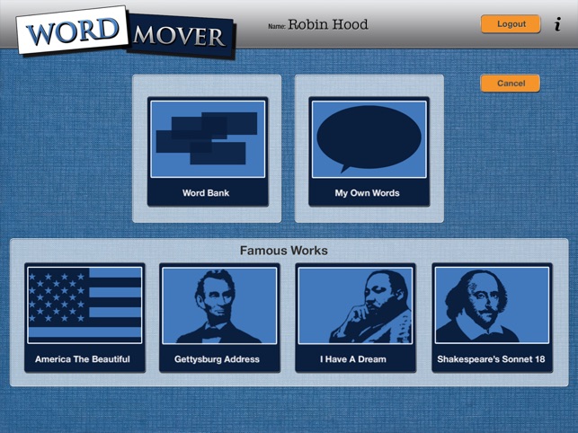 Word Mover Screenshot