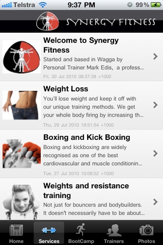 Synergy Fitness screenshot 3