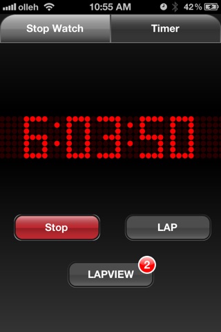 StopWatch&Timer-1/100sec screenshot 3