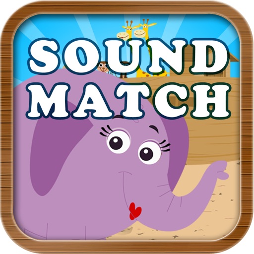 Noah's Ark Animal Sound Matching Game – Fun and interactive in HD iOS App