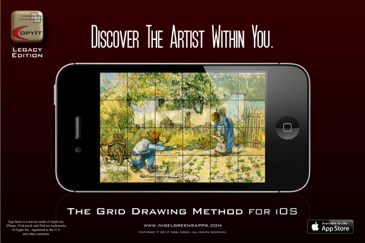 CopyIt Legacy Edition - The Grid Drawing Method for iOS